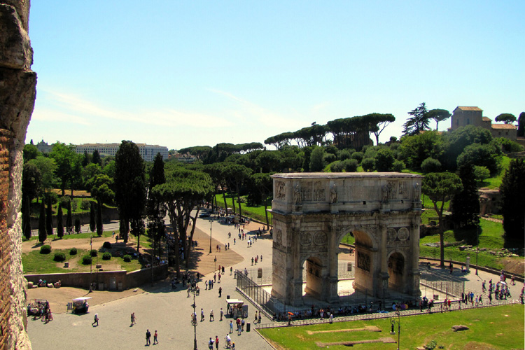 20120603m_ArchPalatineFromColosseum